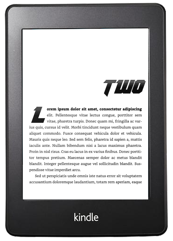 kindle layout